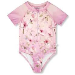 Kids Deux par Deux Swimsuits>Flowers Swimsuit 7-12