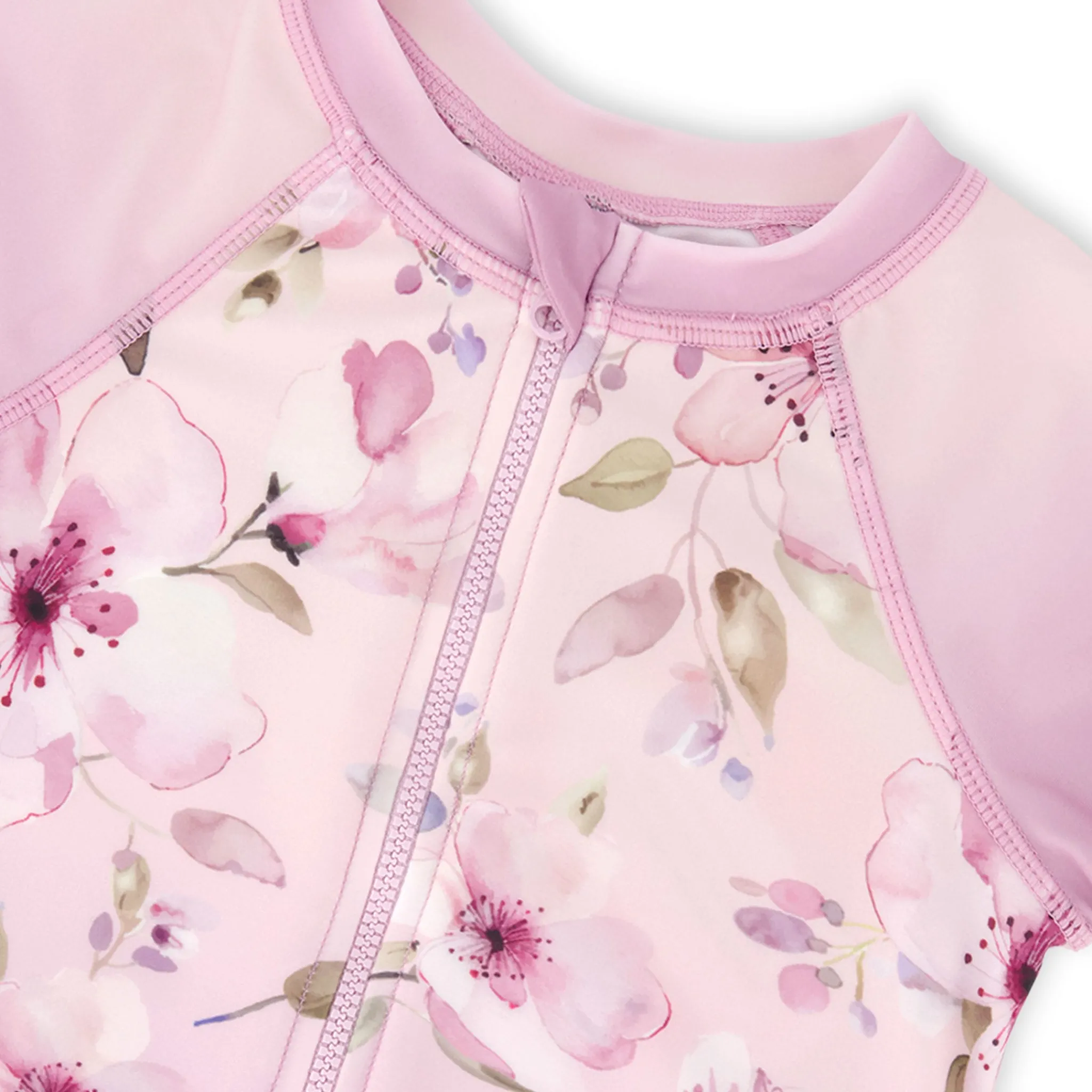Kids Deux par Deux Swimsuits>Flowers Swimsuit 7-12