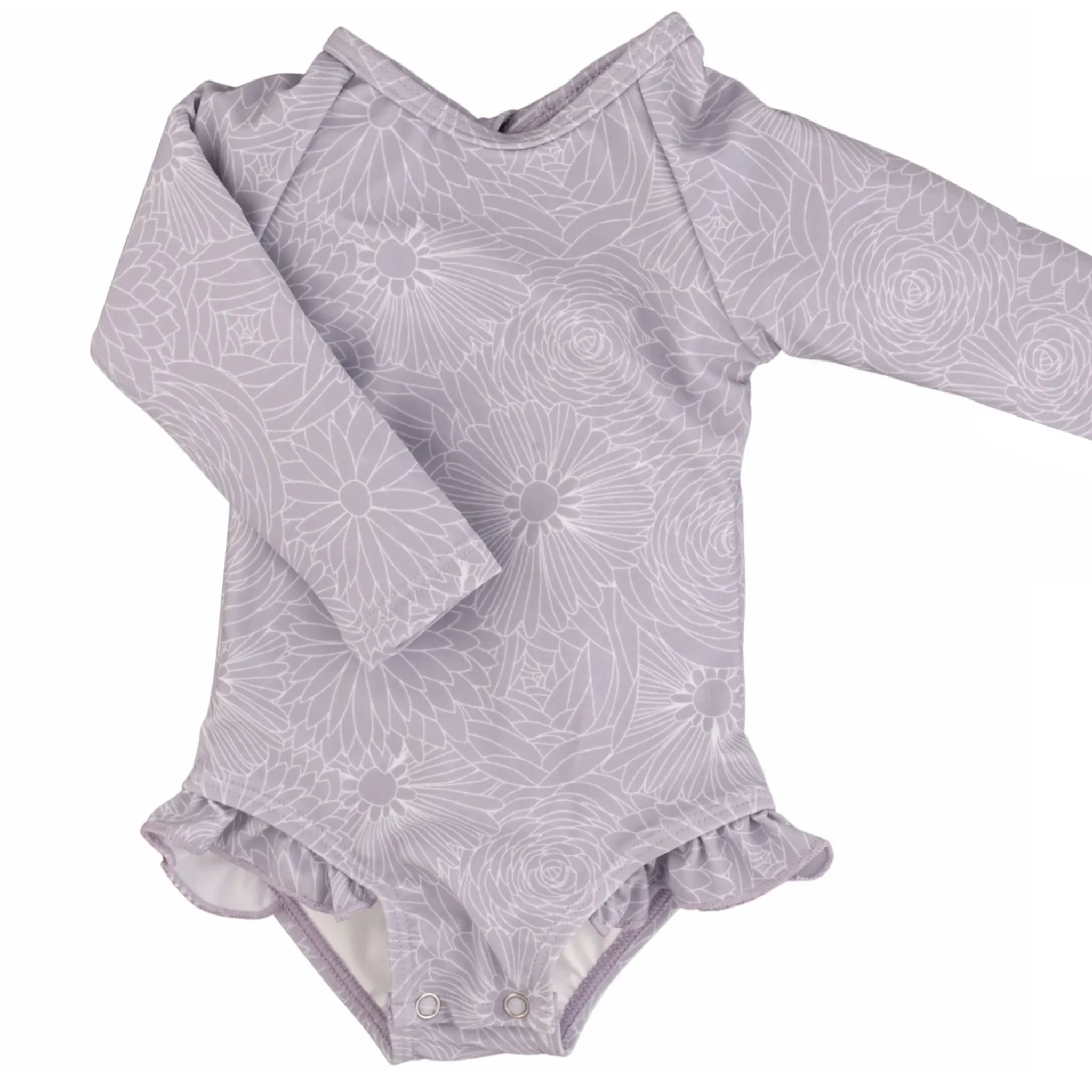 Current Tyed Swimsuits>Lily Ruffle Swimsuit 0-24m