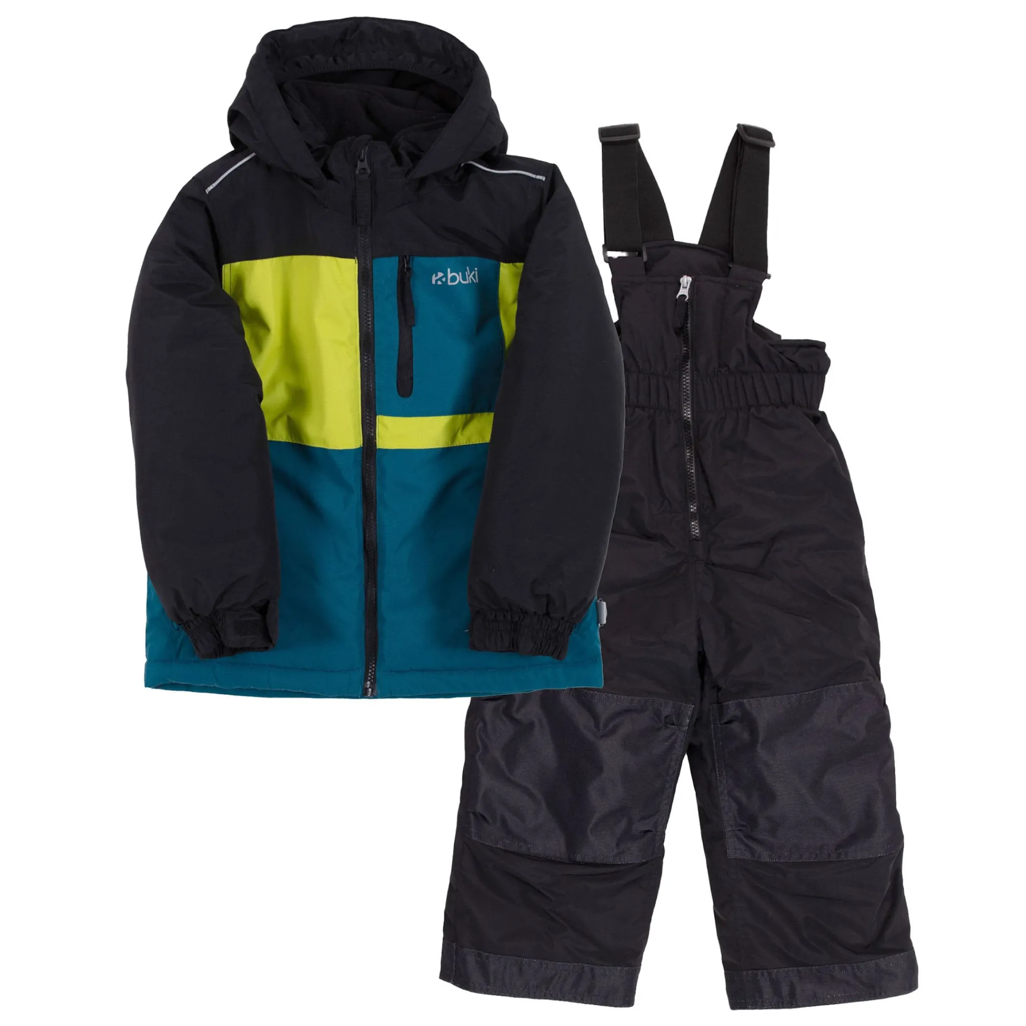 Kids/BOY Buki Lime Bloc Snowsuit 2-8