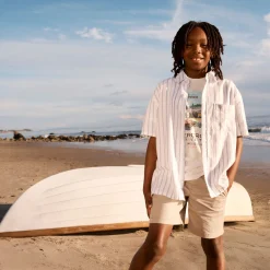 Kids/BOY Abercrombie Kids Linen Camp Shirt 5-18y