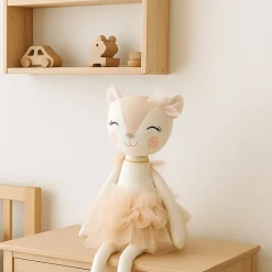 Bebe Confort Linen Cat Ballerina Dress