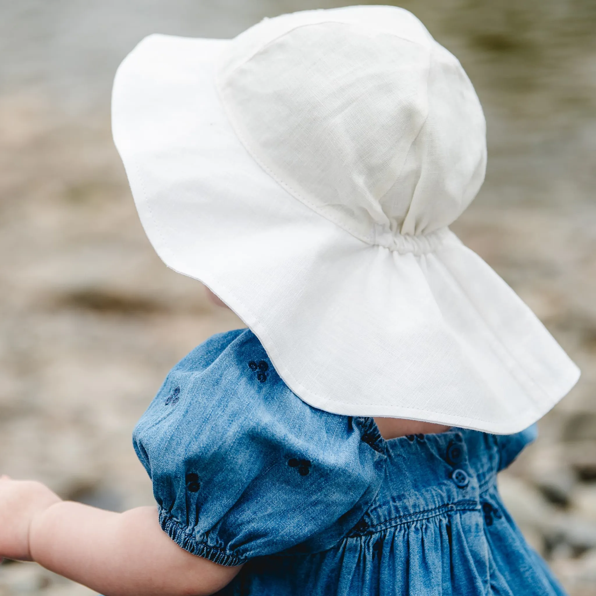 Calikids Hats And Caps>Linen Hat 0-18m