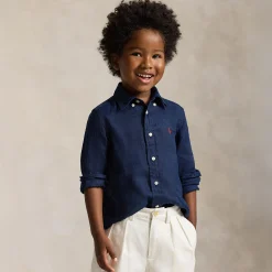 Kids/BOY Polo Ralph Lauren Linen Sport Shirt 2-7y
