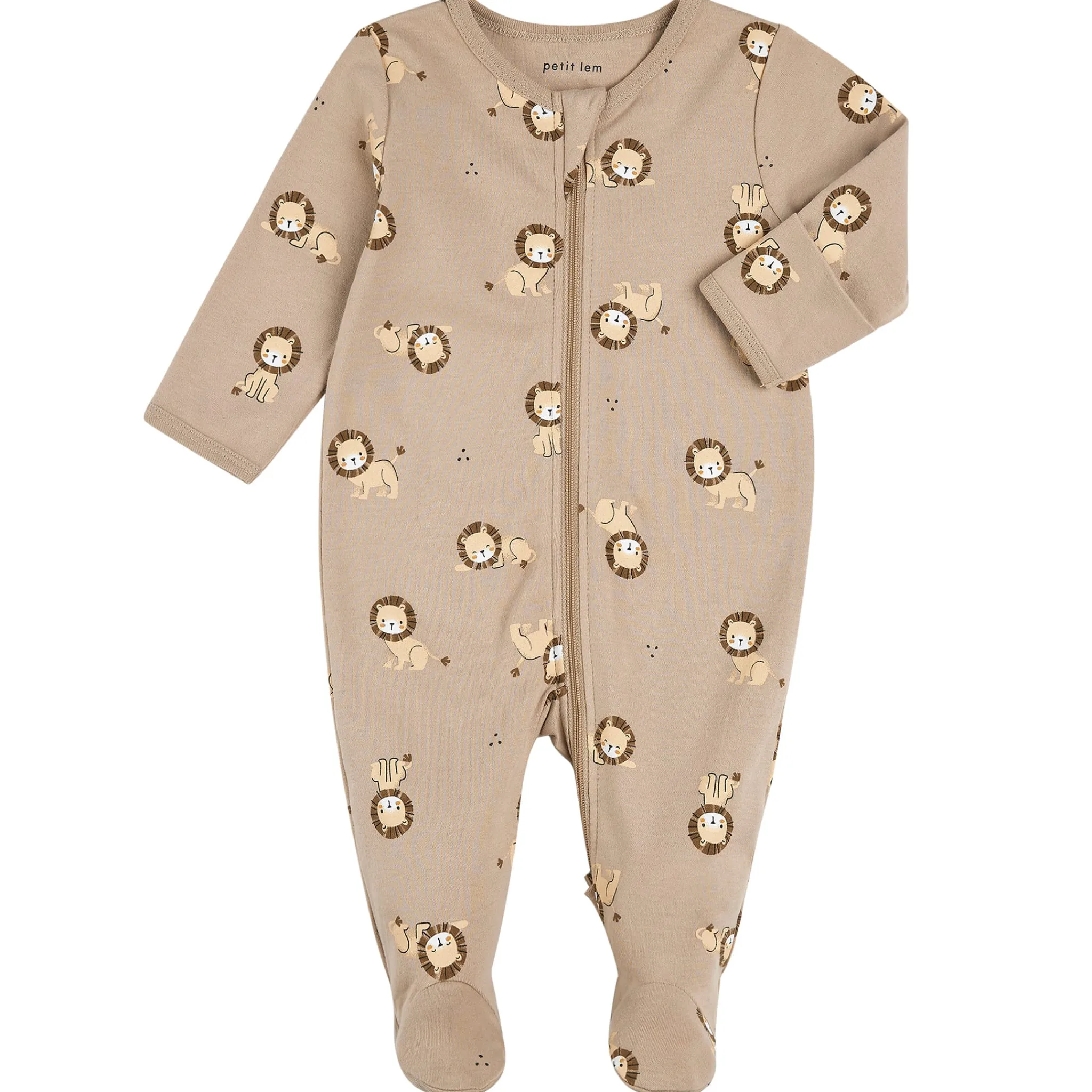 BOY Petit Lem Lions Pajamas 0-12m