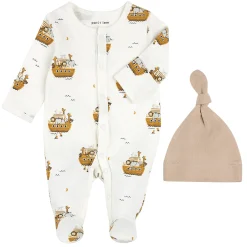 BOY Petit Lem Lions Pajamas Set Premie