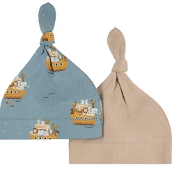 BOY Petit Lem Lions 2pc Hats 0-9m