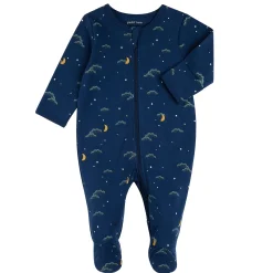 BOY Petit Lem Lions Sky Pajamas 0-12m