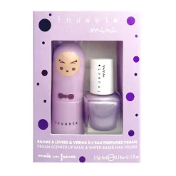 Kids Inuwet Body & Hair Care|Body & Hair Care>Lip Balm Nail Polish Duo - Purple