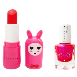 Kids Inuwet Body & Hair Care|Body & Hair Care>Lip Balm Nail Polish Duo- Fuchsia