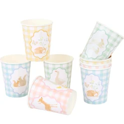 Meri Meri Party Supplies>Little Animals Cups (8)