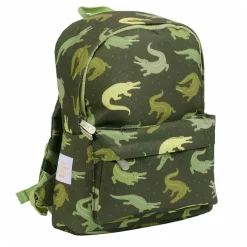 Kids A little lovely company Backpacks>Little Backpack - Crocodiles