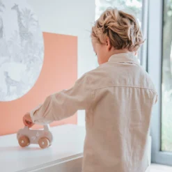 Kids Label Label Little Car - Nougat