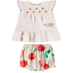 Up Baby Little Cherry 2 Piece Set 3-18m