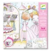 Kids Djeco Little Doors Colouring Sheets