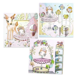Kids Djeco Little Doors Colouring Sheets