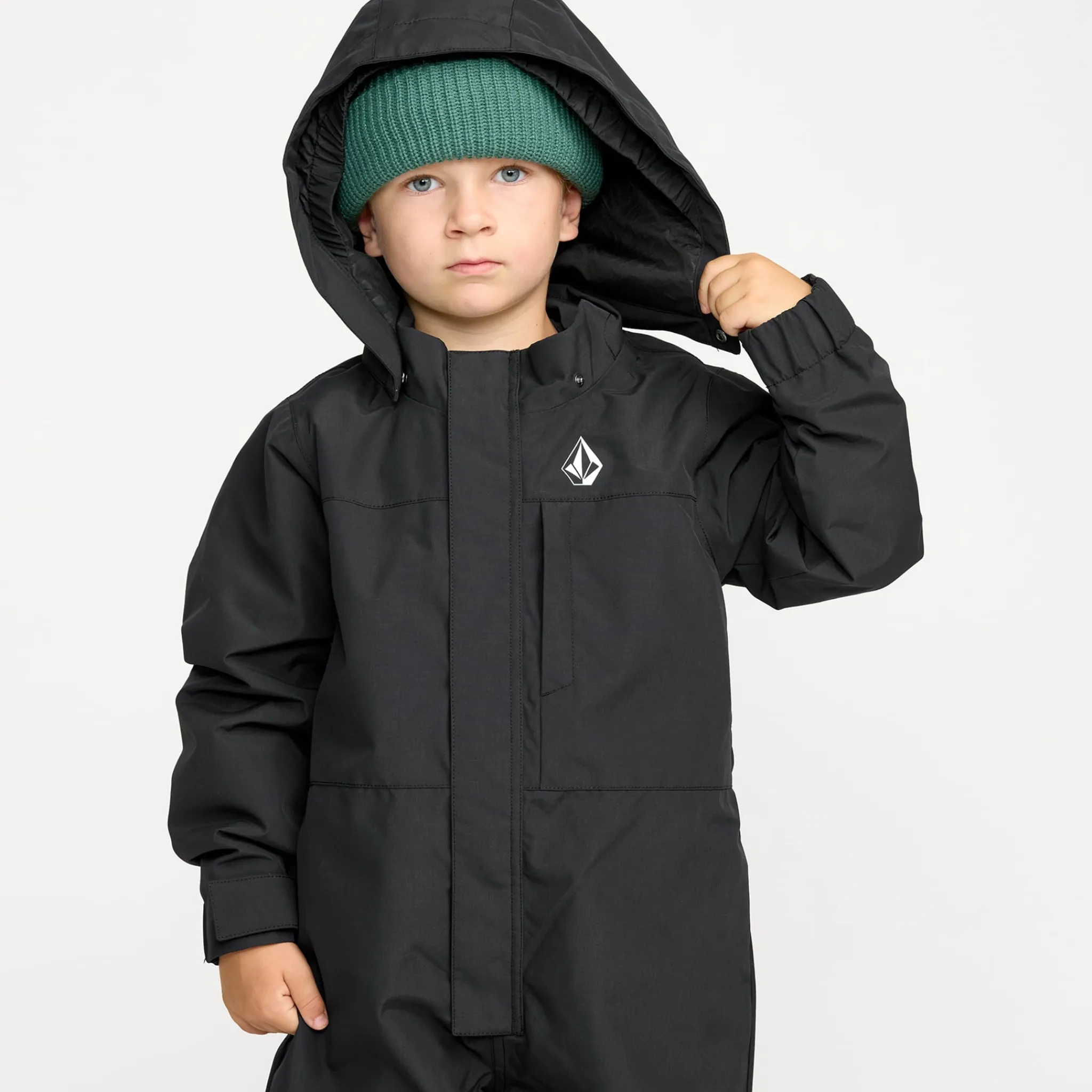 Kids/BOY Volcom Outerwear|Snowsuits>Little Flurry One Piece 2-8y