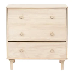 Babyletto Lolly 3-Drawer Changer Dresser with Removable Changing Tray - Washed Natural