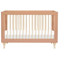 Babyletto Lolly 3-in-1 Convertible Crib with Toddler Bed Conversion - Canyon / Washed Natural