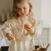 Kids Micasso Bibs|Breastfeeding>Long Sleeved Bib 2/4t Flowers