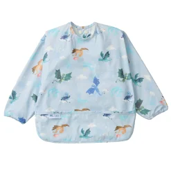 Kids Loulou Lollipop Long Sleeves Bib-Magical Drago