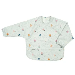 Kids Loulou Lollipop Long Sleeves Waterproof Bib - Country Floral