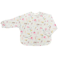 Kids Loulou Lollipop Breastfeeding|Bibs>Long Sleeves Waterproof Bib - Sweet Treats