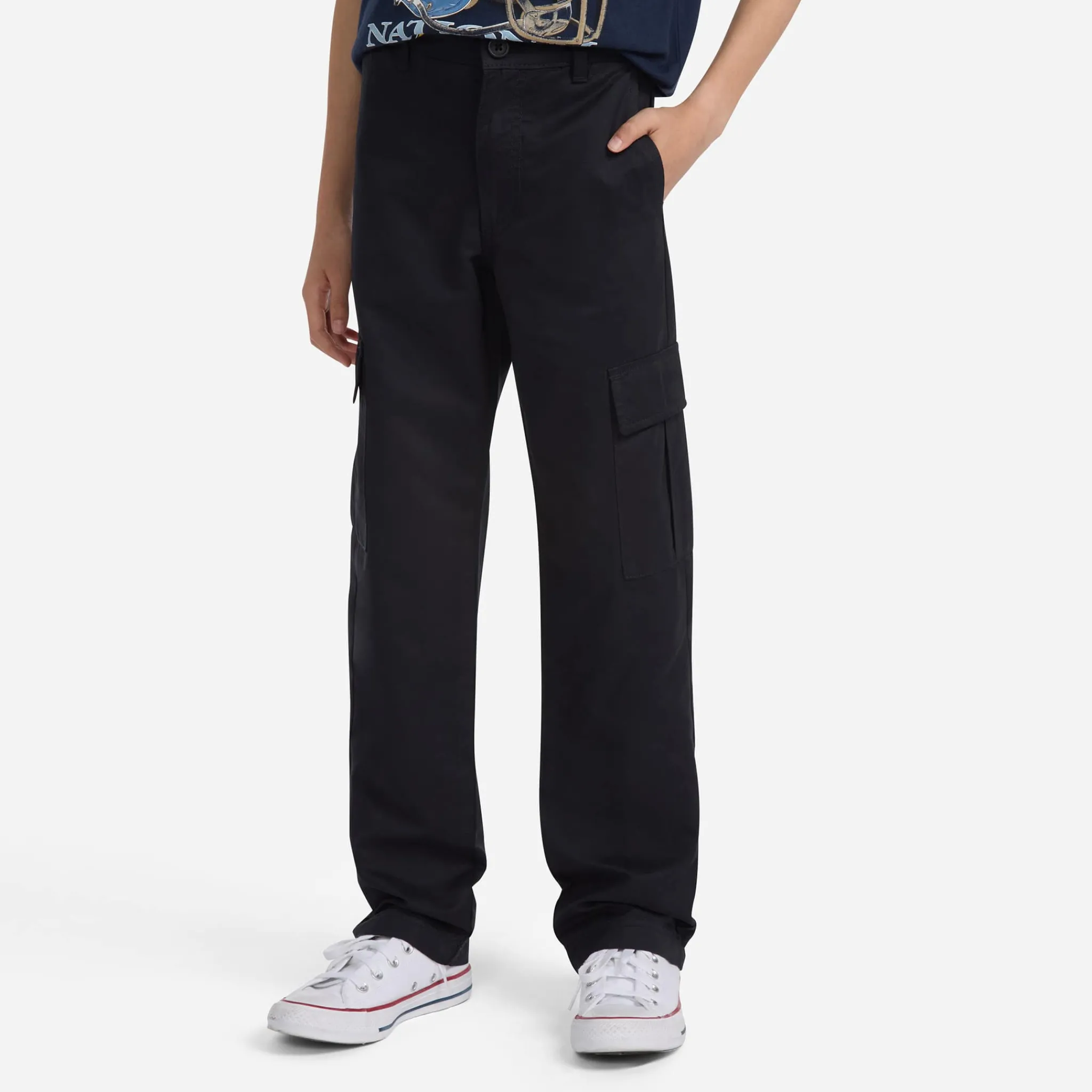 Kids/BOY Abercrombie Kids Pants & Jeans>Loose Clean Cargo Pants 5-18