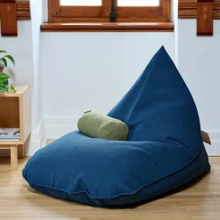 Arico Kid'S Tables & Chairs>Lounge Junior Bean Bag Paloma - Ocean Blue