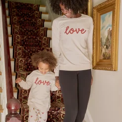 Kids/BOY Petit Lem Fleeces And Sweatshirts|Tops>Love Sweatshirt 2-7y