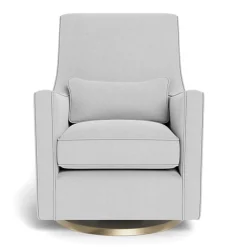 Monte Luca Rocking and Swivel Chair - Ash / Gold