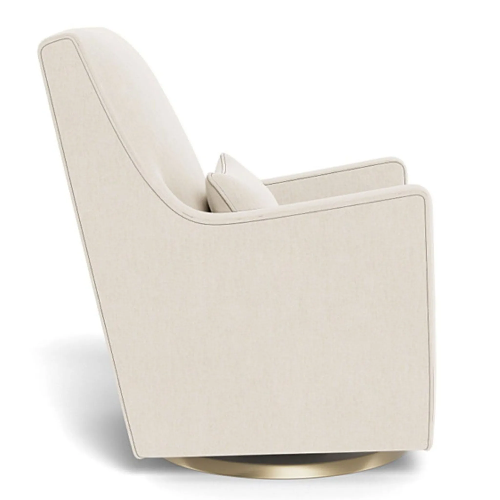 Monte Luca Rocking and Swivel Chair - Dune / Gold