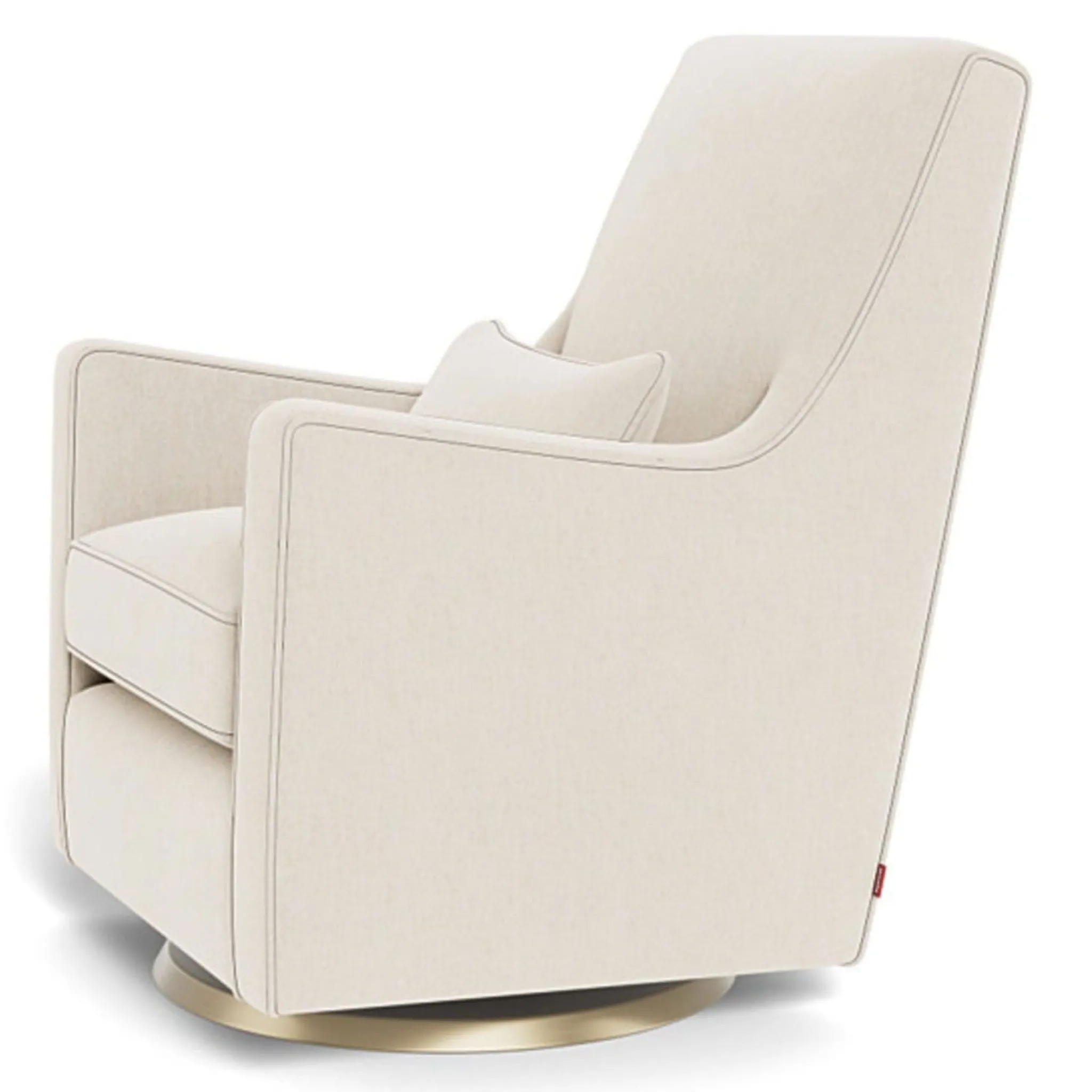 Monte Luca Rocking and Swivel Chair - Dune / Gold
