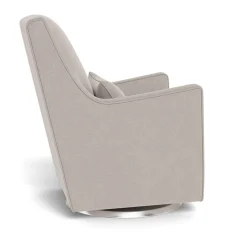 Monte Luca Rocking and Swivel Chair - Sand / Steel