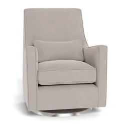 Monte Luca Rocking and Swivel Chair - Sand / Steel