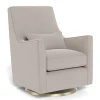 Monte Gliders & Rocking Chairs|Gliders & Rocking Chairs>Luca Rocking and Swivel Chair - Sand / Gold