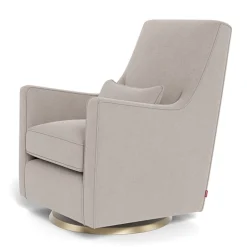 Monte Gliders & Rocking Chairs|Gliders & Rocking Chairs>Luca Rocking and Swivel Chair - Sand / Gold