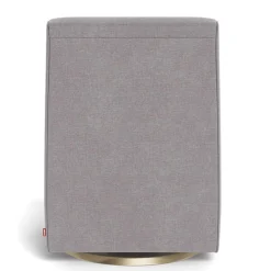 Monte Luca Rocking and Swivel Chair - Pebble Grey / Gold