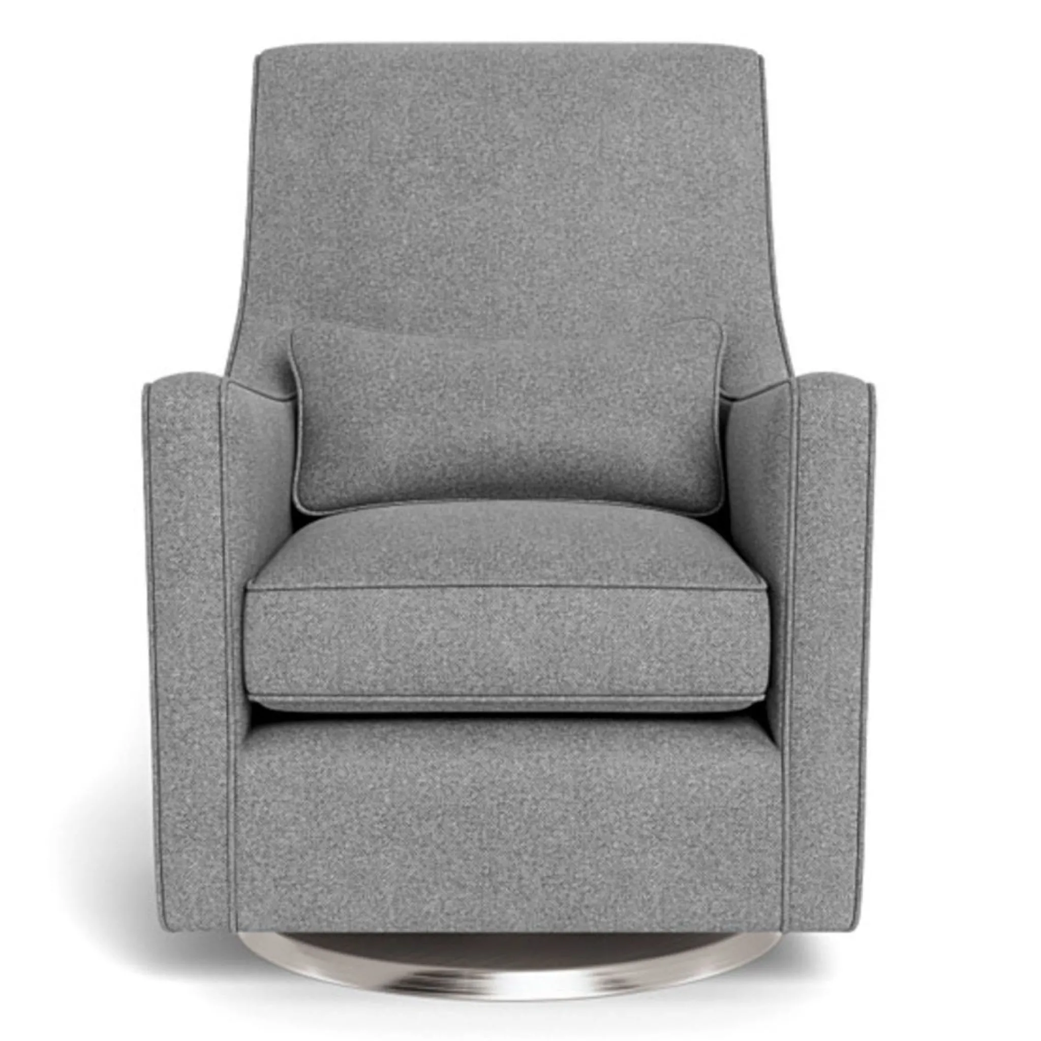 Monte Gliders & Rocking Chairs|Gliders & Rocking Chairs>Luca Rocking and Swivel Chair - Pepper Grey / Steel
