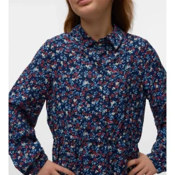 Kids Vero Moda Lucy Ls Short Dress 8-14