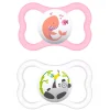 Mam Baby 6m+ Sensitive Skin Air Orthodontic Pacifier - Pink