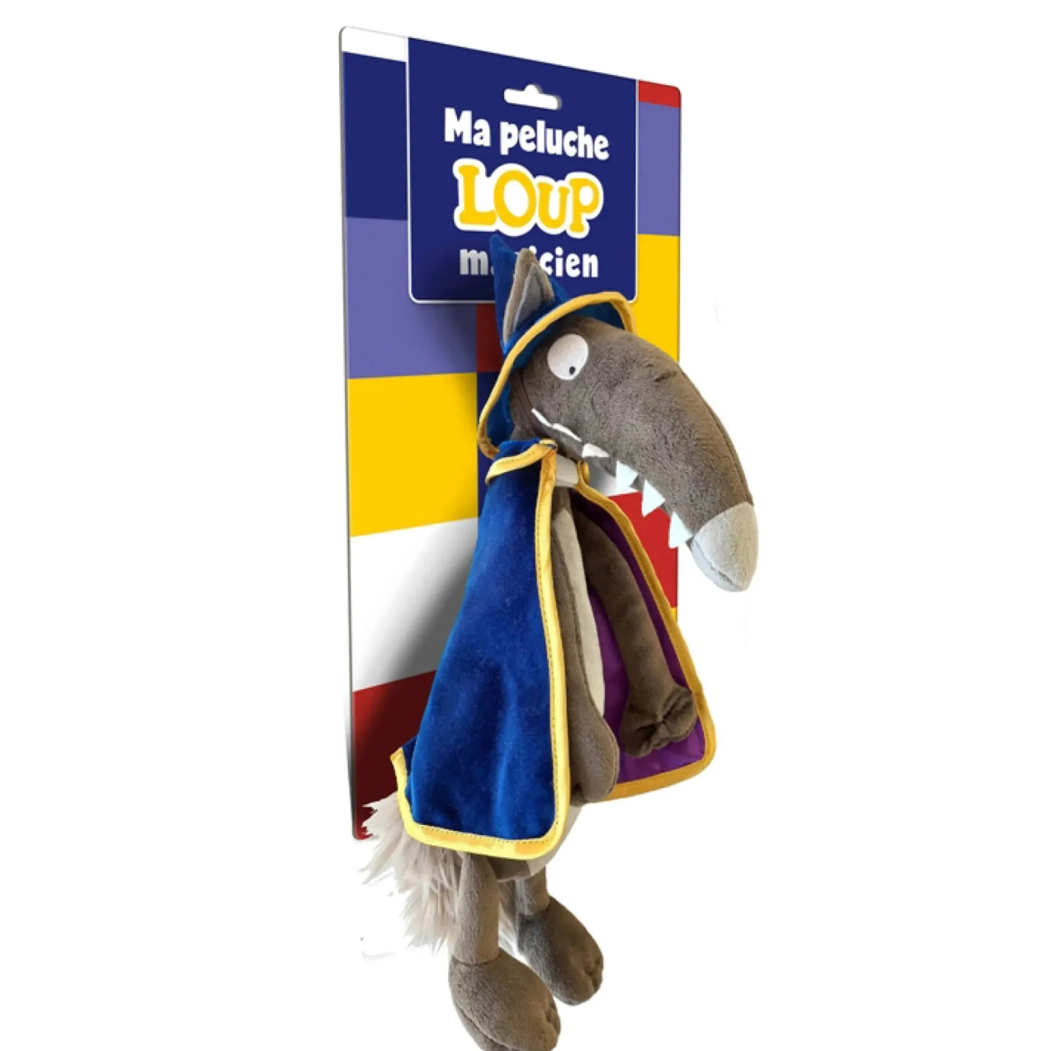 Auzou Ma Peluche Loup Magicien