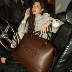Lambert Mae Tote Bag 2in1 - Chocolate