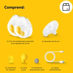 Medela Magic InBra™ Wearable Double Electric Breast Pump