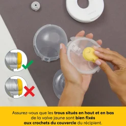 Medela Magic InBra™ yellow valves