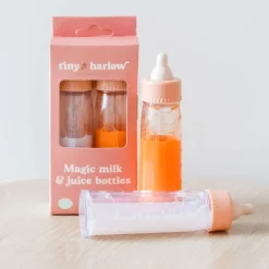 Tiny Harlow Dolls>Magic Milk and Juice Bottles for Doll