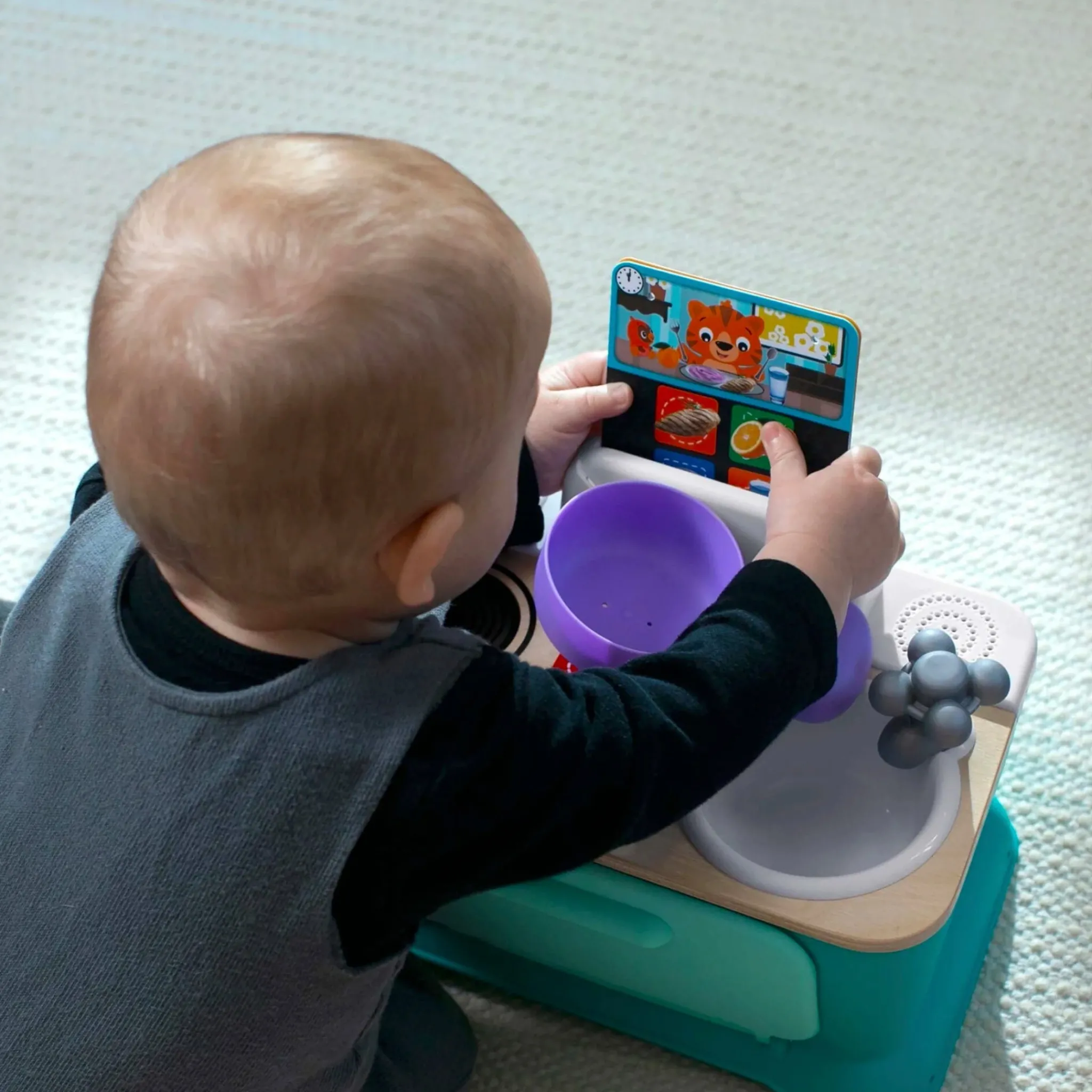 Raz Baby Developmental Toys>Magic Touch Kitchen™ Pretend to Cook Toy