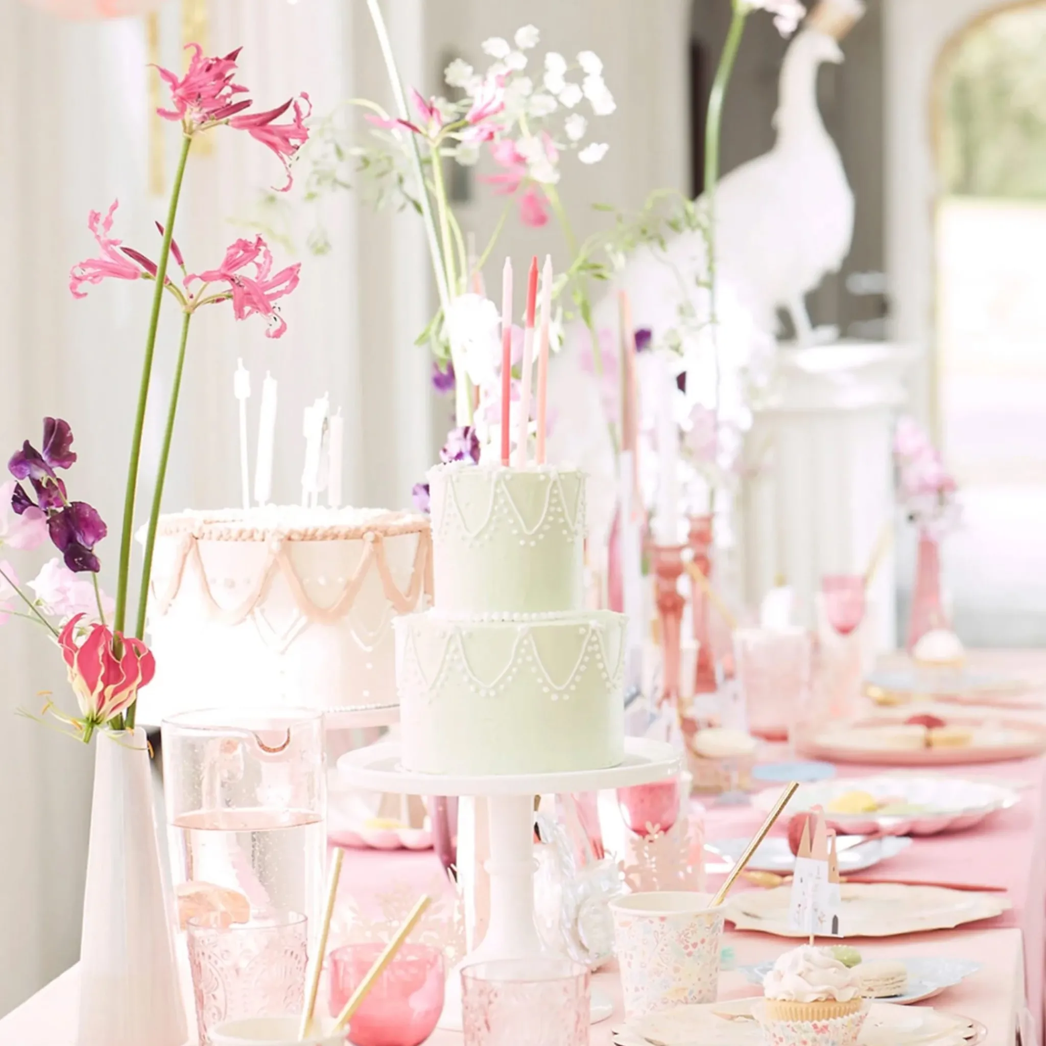 Meri Meri Party Supplies>Magical Princess Candles (5)