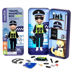 Kids Mieredu Puzzles>Magnet Puzzle Box Police Officer
