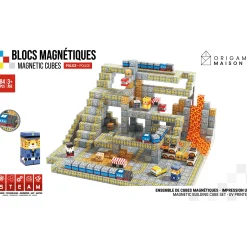Kids Bebe Confort Assembly & Construction>Magnetic Cube - Police